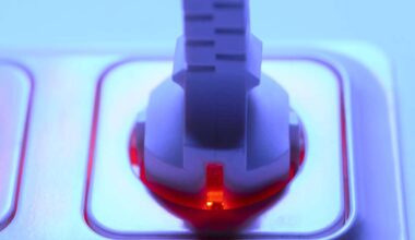 Elektrogerät „sofort vom Stromnetz trennen“