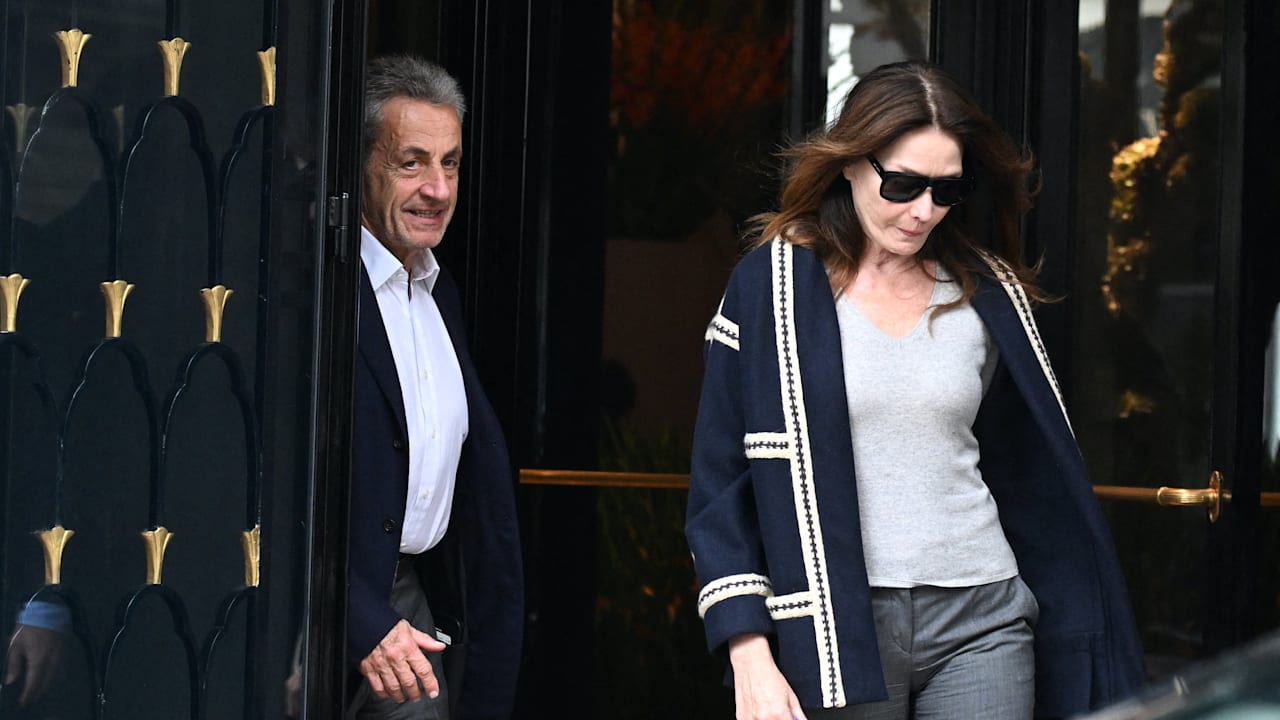Nicolas Sarkozy: Letzter Abend in Freiheit vor Haftantritt | Unterhaltung