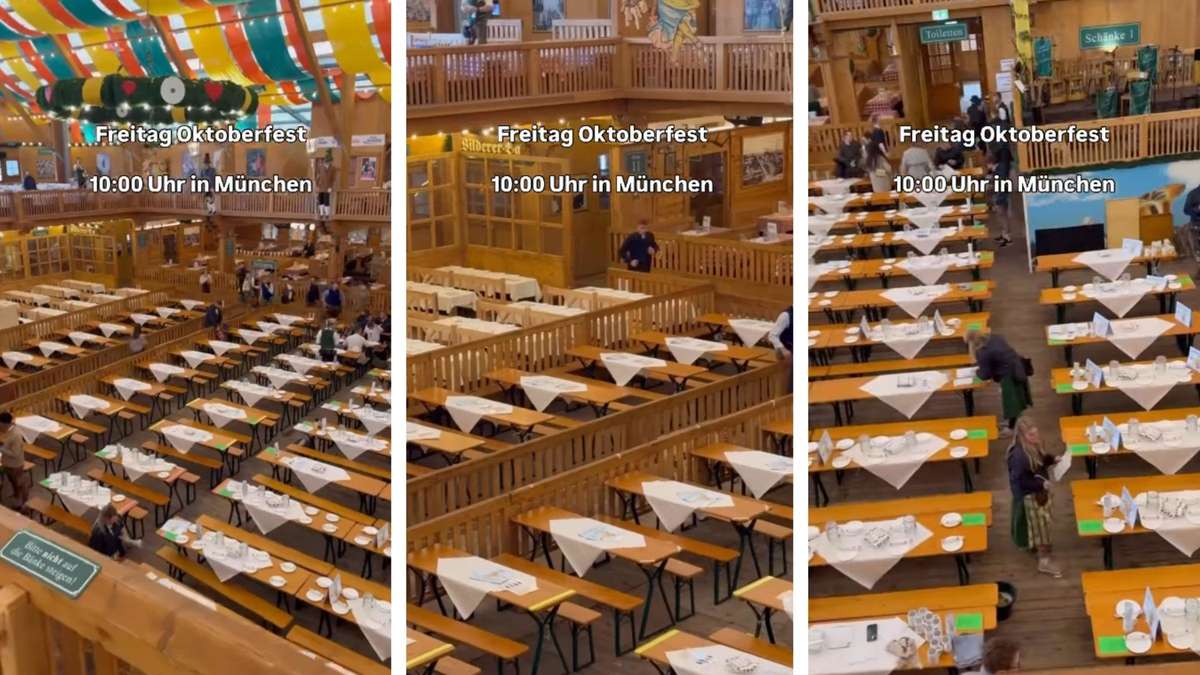 „Im Traum würde mir das nicht einfallen“: Wiesn-Video sorgt für Kopfschütteln
