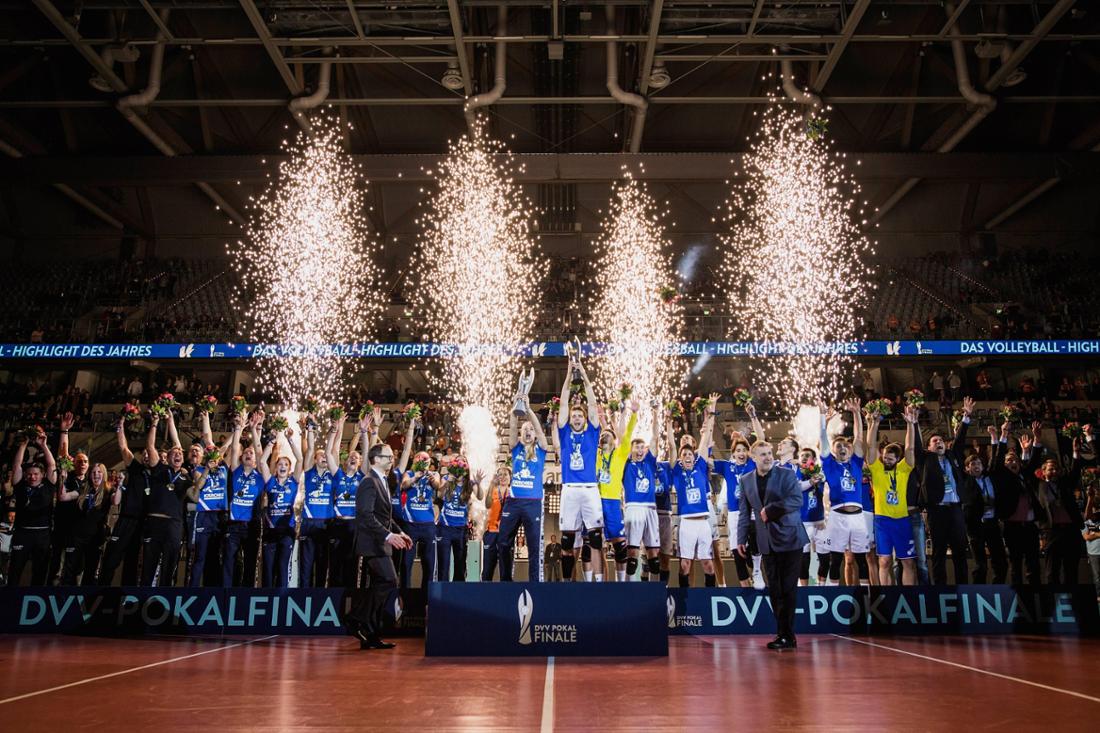 Themen der Woche SPORT Bilder des Tages SPORT Mannheim Deutschland 29 01 2017 Volleyball DVV