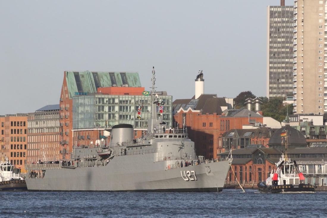 Das brasilianische Marineschiff NE BRASIL besucht im Oktober die Hansestadt Hamburg.