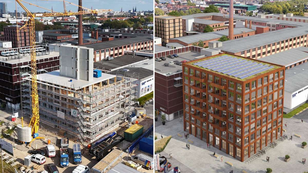 Besonderer Neubau erreicht wichtigen Meilenstein