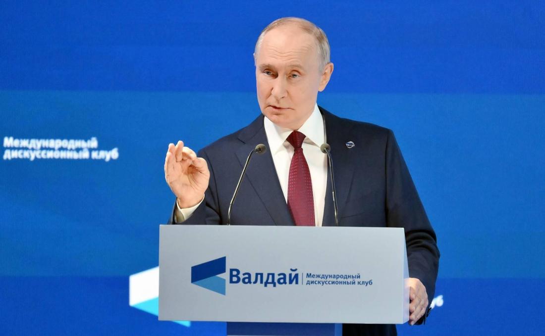 Wladimir Putin in Sotschi.