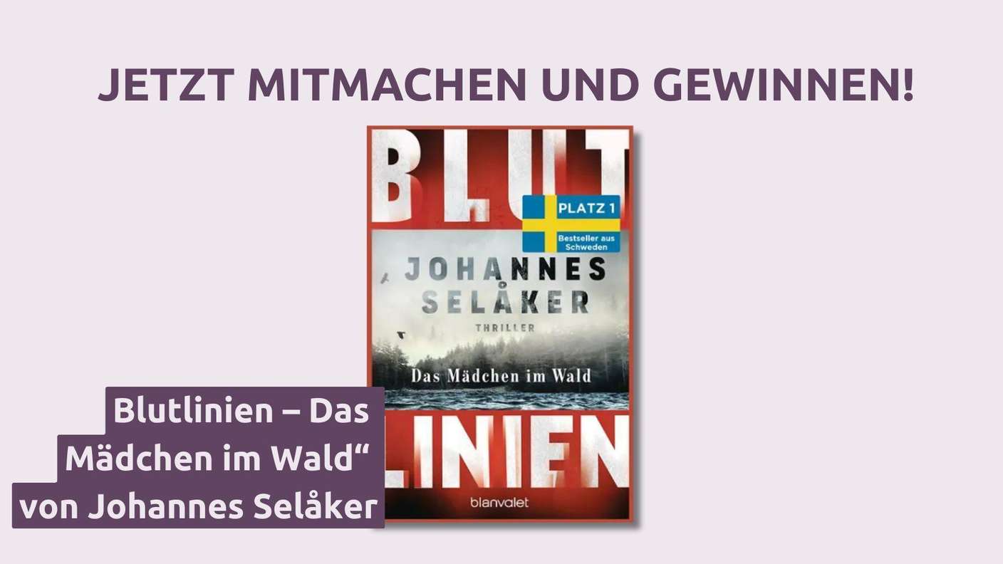 Jetzt mitmachen und eines von drei Exemplaren von „Blutlinien – das Mädchen im Wald“ gewinnen.