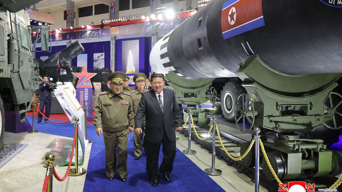 Kims neue Rakete soll Patriots auskontern