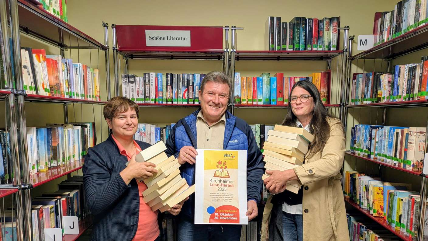 20-jähriges Jubiläum Bücherei Kirchheim VHS-Lesereihe