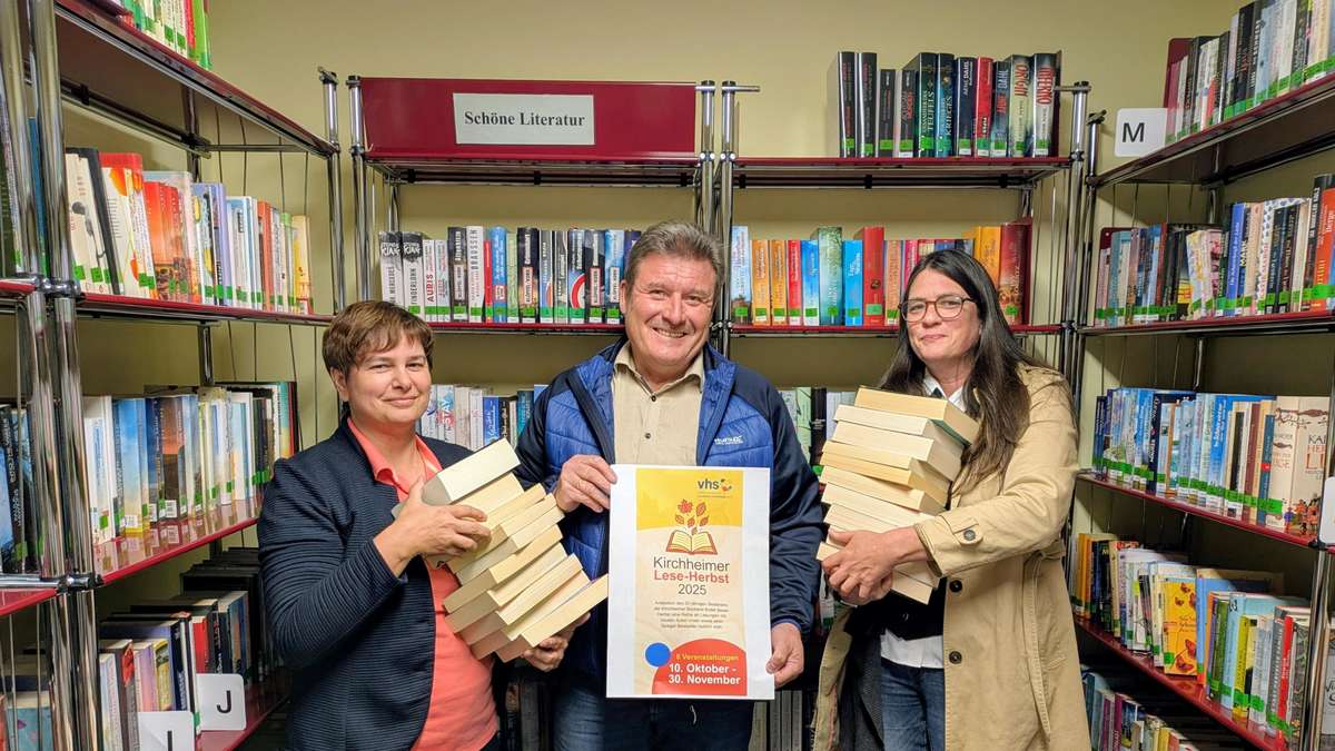 Bücherei Kirchheim feiert 20-jähriges Bestehen mit VHS-Lesereihe