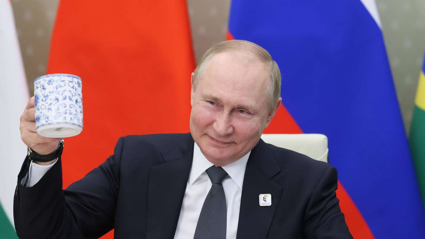Wladimir Putin hat gut lachen.