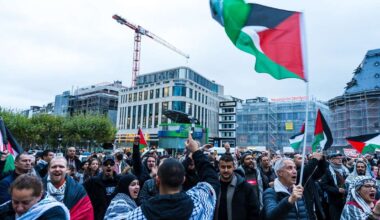 Hunderte bei Pro-Palästina-Demo in Frankfurt – Polizei mit großem Aufgebot