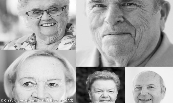 Blick in die Broschüre: Die CAG feiert zum 100. Geburtstag nicht nur sich, sondern auch die Bewohner der Einrichtungen in Nürnberg.