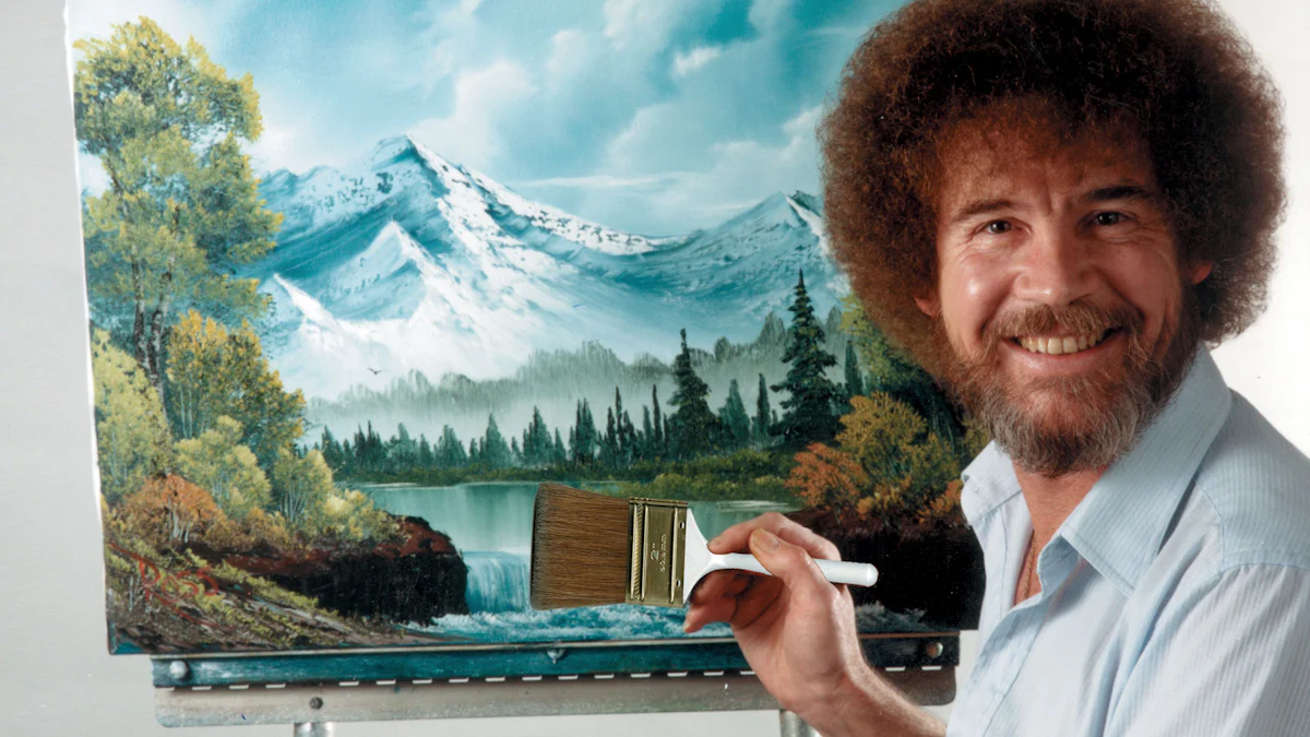 Bob Ross und „Die Freude am Malen“: Sein Pinsel hatte immer recht - Kultur