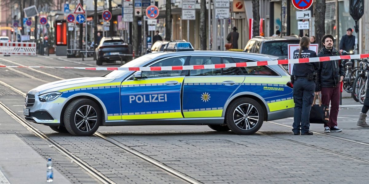 Schüsse auf Marktplatz in Gießen in Deutschland - Deutschland-Chronik