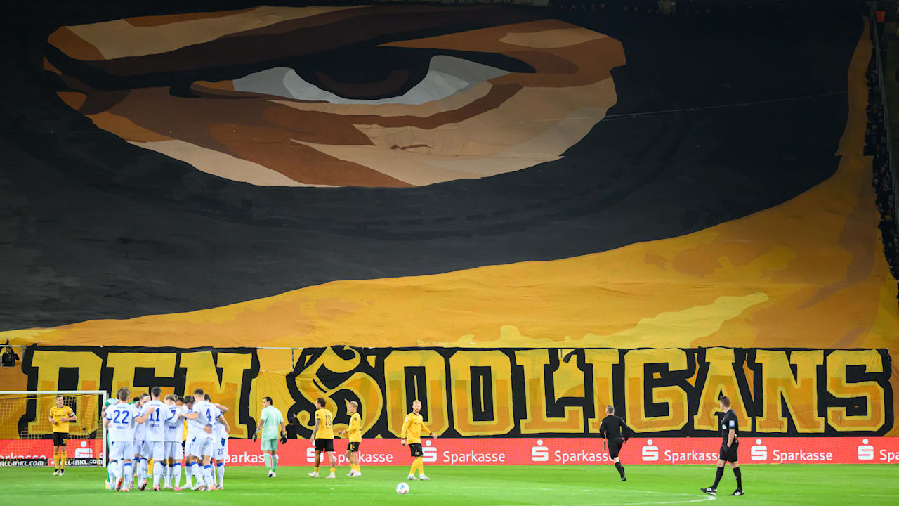 2. Liga: Graffiti-Anschlag durch Dresden-Ultras bei Hertha | Sport