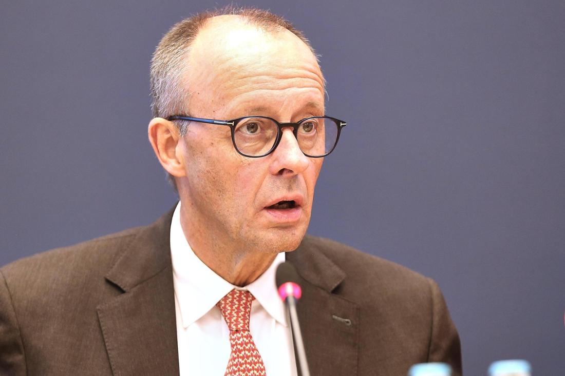 Friedrich Merz in Berlin.