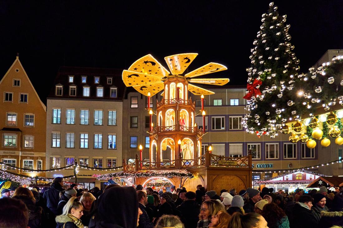 Der Augsburger Christkindlesmarkt zählt zu den ältesten in Deutschland.