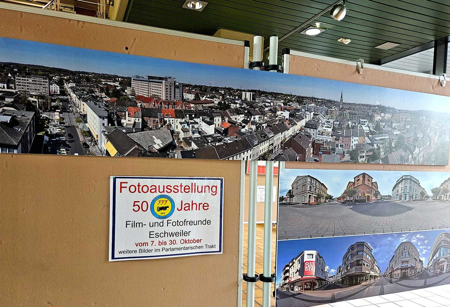 50 Jahre Film- und Fotofreunde: Ausstellung im Foyer des Rathauses