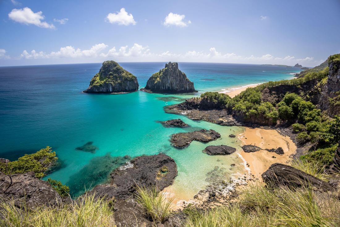 Two Brothers Rock, Fernando de Noronha, Pernambuco, Brasilien