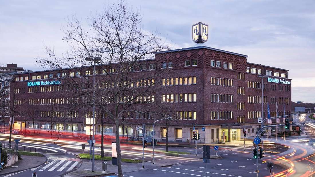 Der Hauptsitz von ROLAND Rechtsschutz in Köln-Deutz