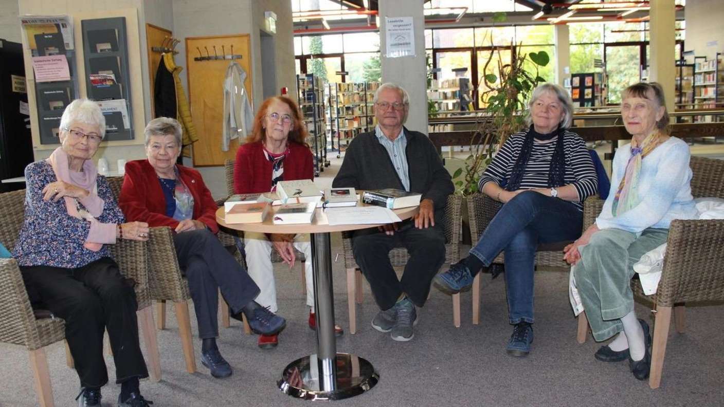 Mitglieder vom Literaturkreis Waldkraiburg