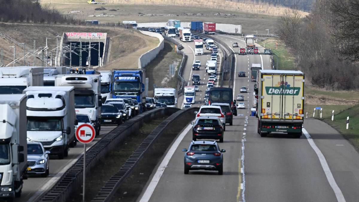Wichtige Autobahnstrecke Richtung München tagelang gesperrt