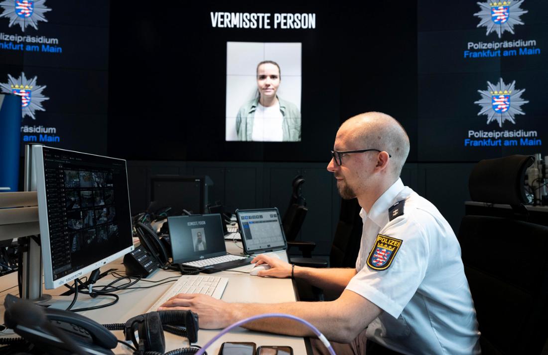 Frankfurts Polizei setzt auf Video-KI