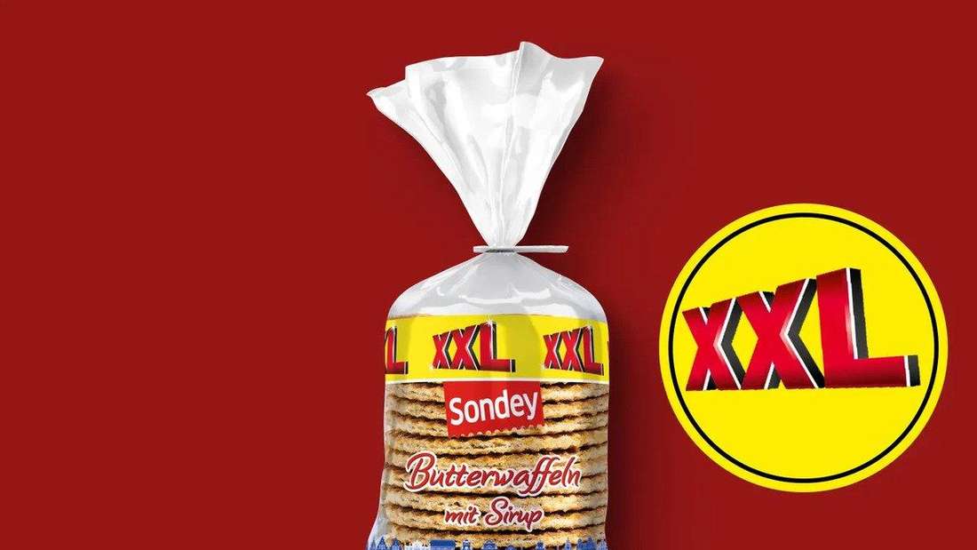 Sondey Butterwaffeln Karamell XXL 560 g