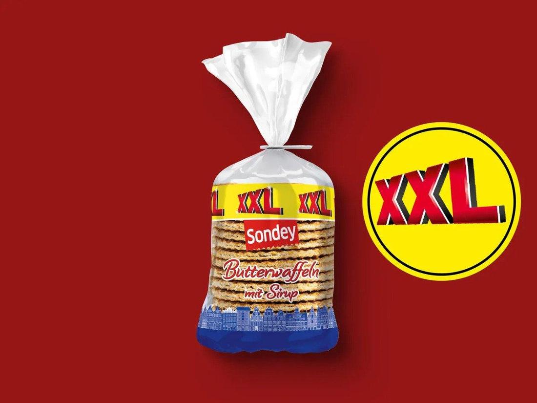 Sondey Butterwaffeln Karamell XXL 560 g