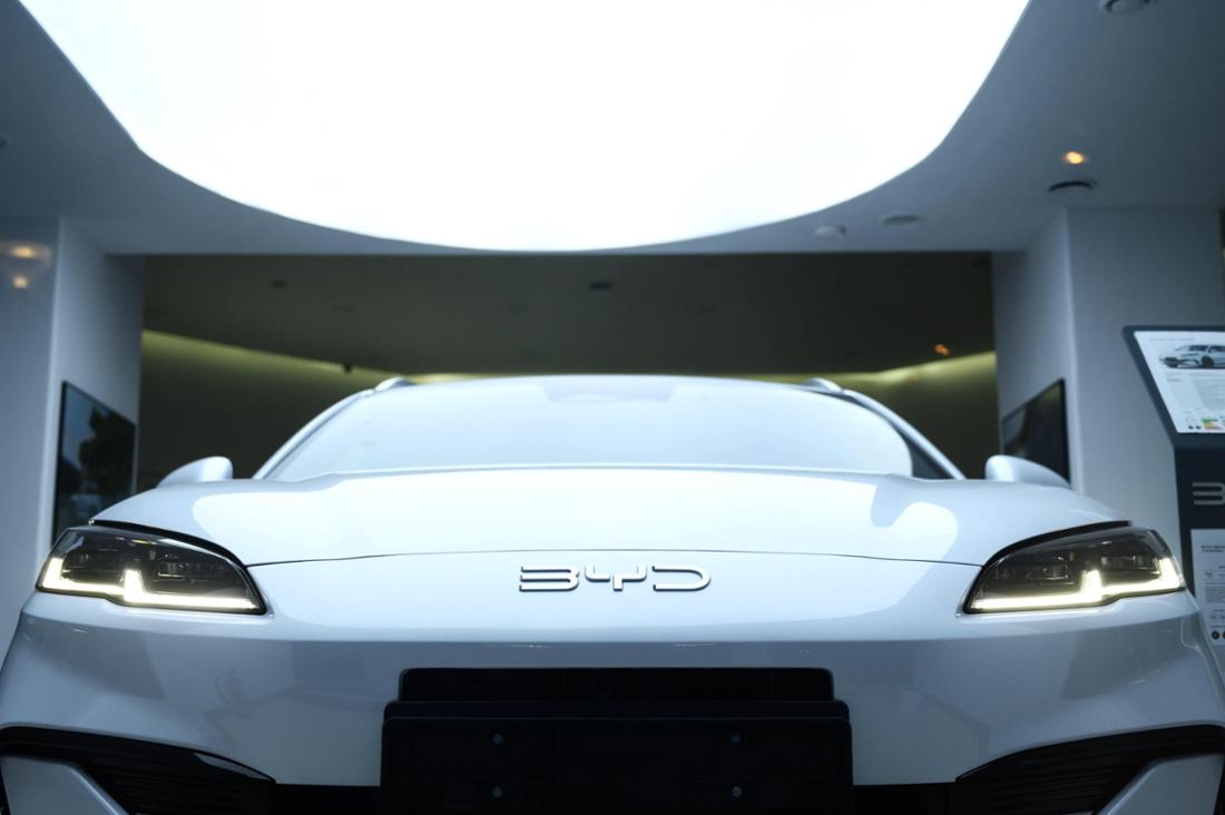 BYD mischt sich im Jahr 2025 unter die Top vier der größten Autokonzerne