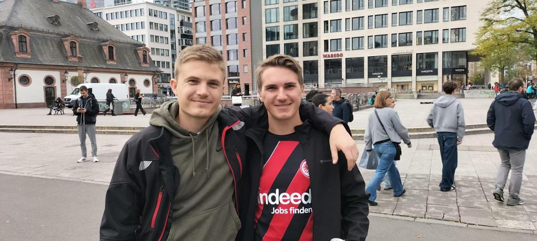 Lorenz (links) und Kilian (rechts)