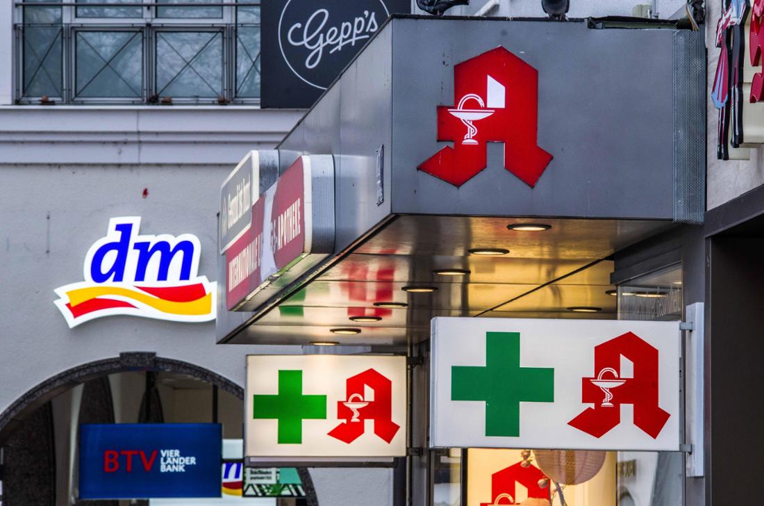 dm und Apotheke in München