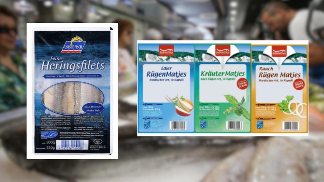 Fisch-Produkte, die von einem Rückruf betroffen sind