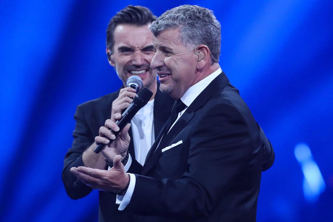 Zumindest auf die Unterstützung von Florian Silbereisen kann sich Semino Rossi stets verlassen.