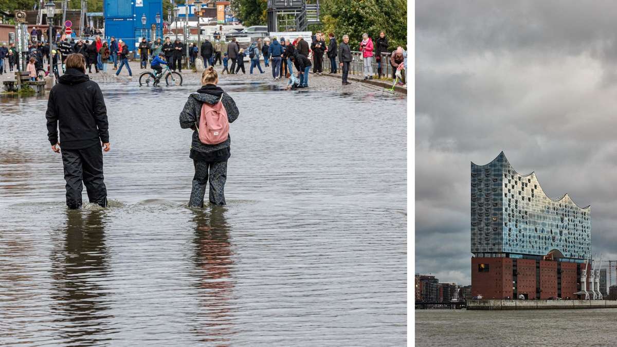 Warnung vor schweren Windböen in Norddeutschland – Hamburg vor Sturmflut