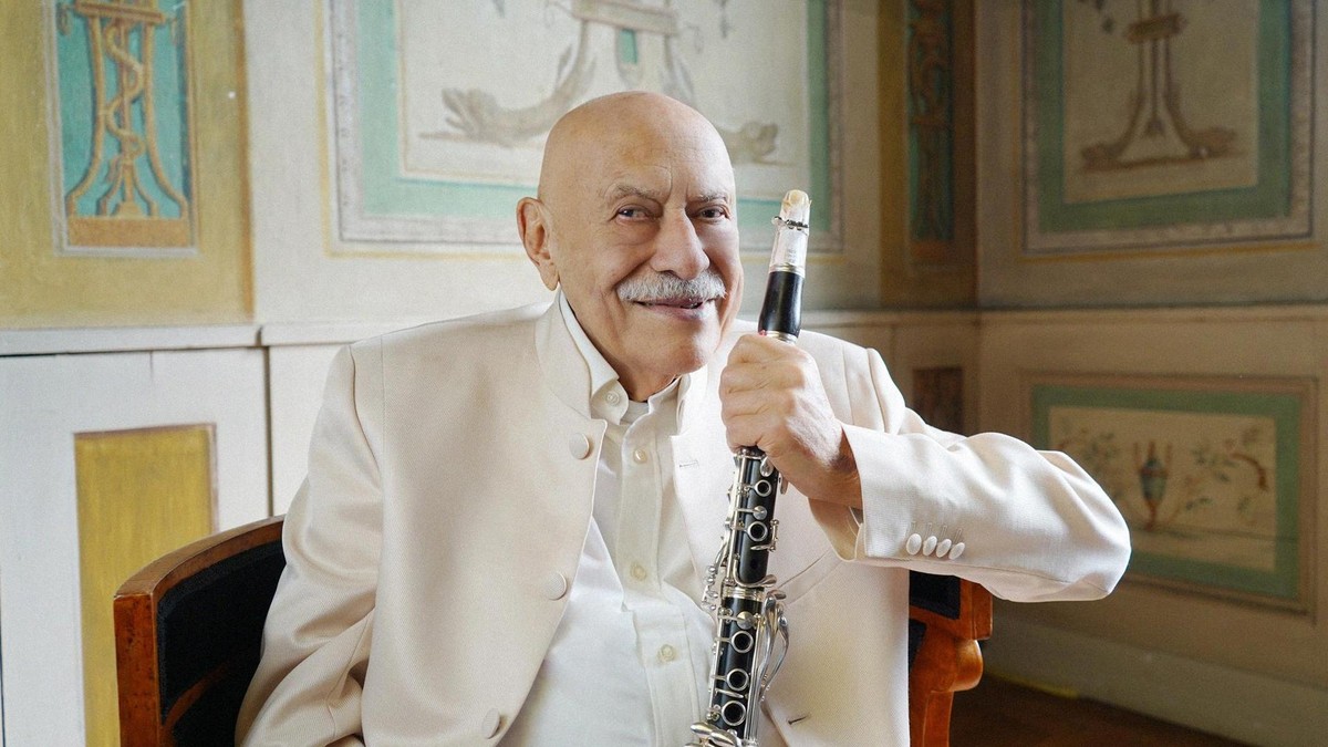 Giora Feidman am 8. November in Jena. 