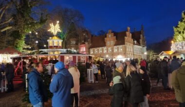 Weihnachtsmarkt kehrt auf die Schlosswiese in Bergedorf zurück