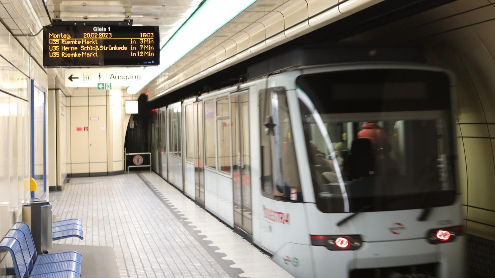 U35 kommt am Dienstagmorgen in Bochum zu spät: Das ist der Grund