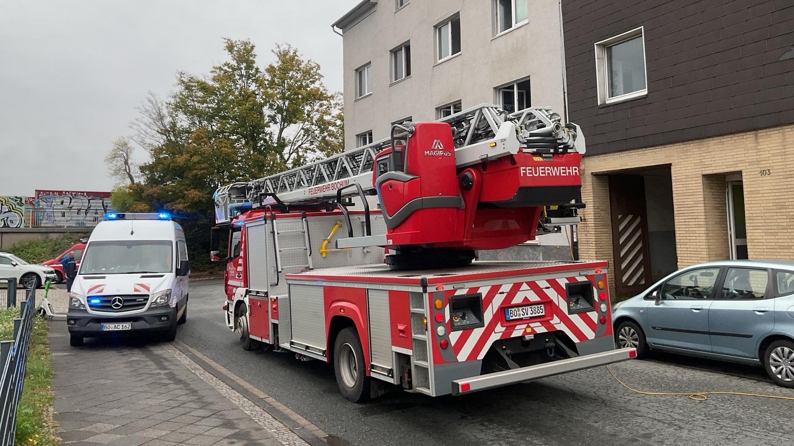 Nach Krankenwagen-Einsatz mussten alle raus