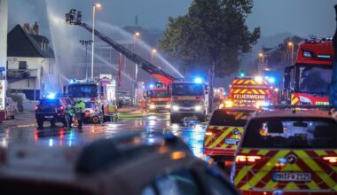 Feuerwehr im Großeinsatz – Chaos auf den Straßen