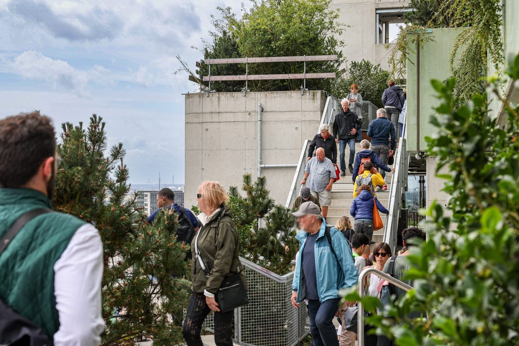 Etwa 4000 Menschen besuchen den Bunker Tag für Tag.