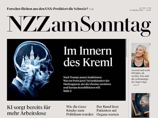 Ein Artikel der «NZZ am Sonntag»