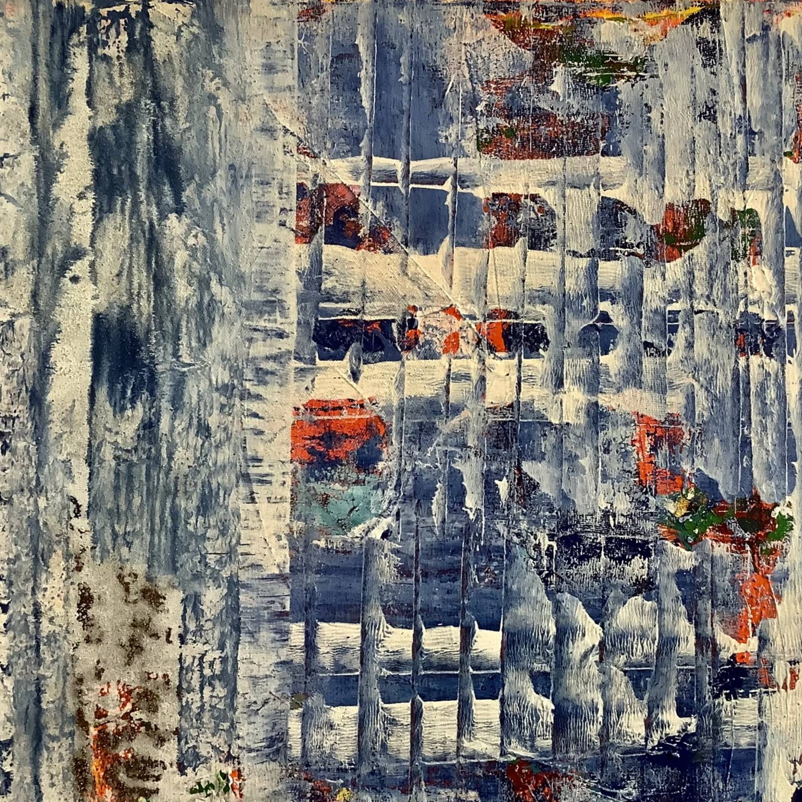 Zu sehen ist eine abstrakte Malerei von Andrea Zander.