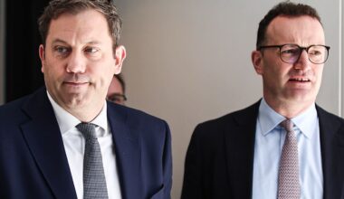 Wenig Rückhalt für Koalition: „Im Moment verlieren wir gemeinsam, die Umfragen sind brutal“, sagt Spahn über Schwarz-Rot