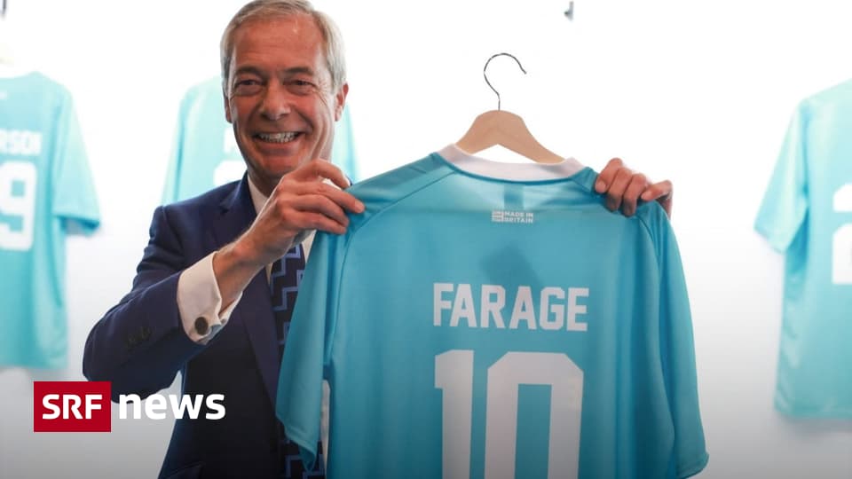 Grossbritannien: Partei «Reform UK» von Nigel Farage im Aufschwung - News