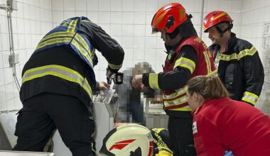 Dramatischer Rettungseinsatz: Mädchen aus Wäschetrockner befreit