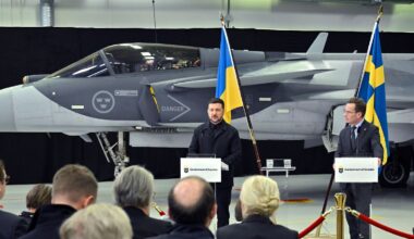 Absichtserklärung unterzeichnet: Ukraine könnte bis zu 150 Gripen-Kampfjets aus Schweden erhalten