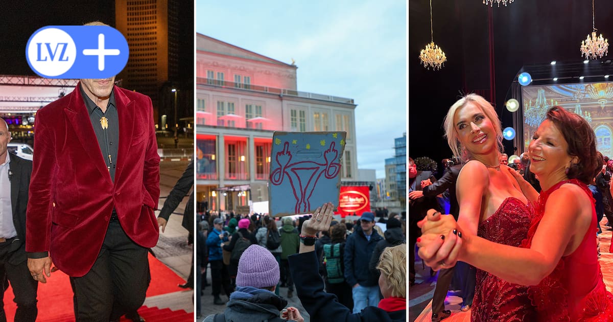 Leipziger Opernball 2025: Demonstranten stören Promis - Lindemann verspätet - Die Ballnacht im Liveticker - LVZ - Leipziger Volkszeitung
