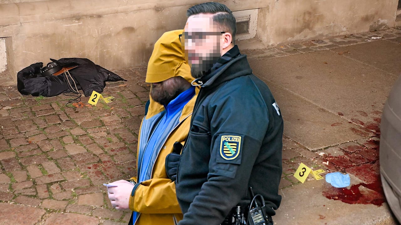Opfer schwer verletzt: Mann nach Messer-Attacke in Dresden auf 32-Jährigen in Haft | Regional