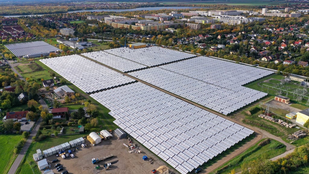Solarthermieanlage geht nächstes Jahr in Leipzig ans Netz