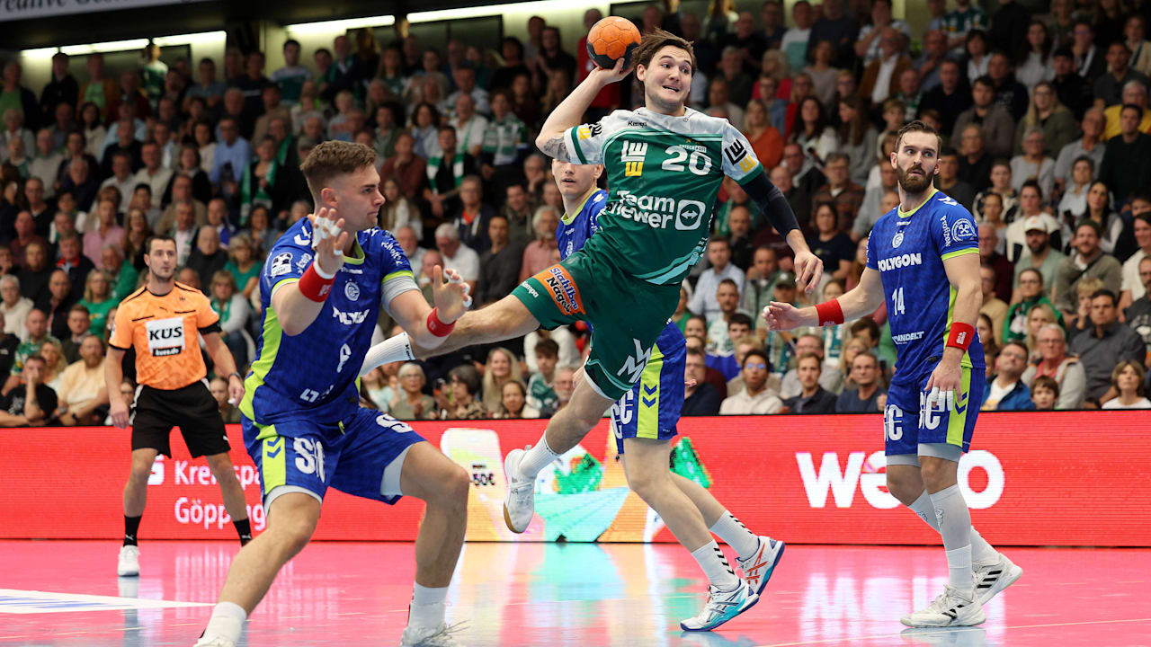 Handball-Bundesliga: Göppingen gewinnt Fehlwurf-Festival gegen Aufsteiger BHC | Sportmix