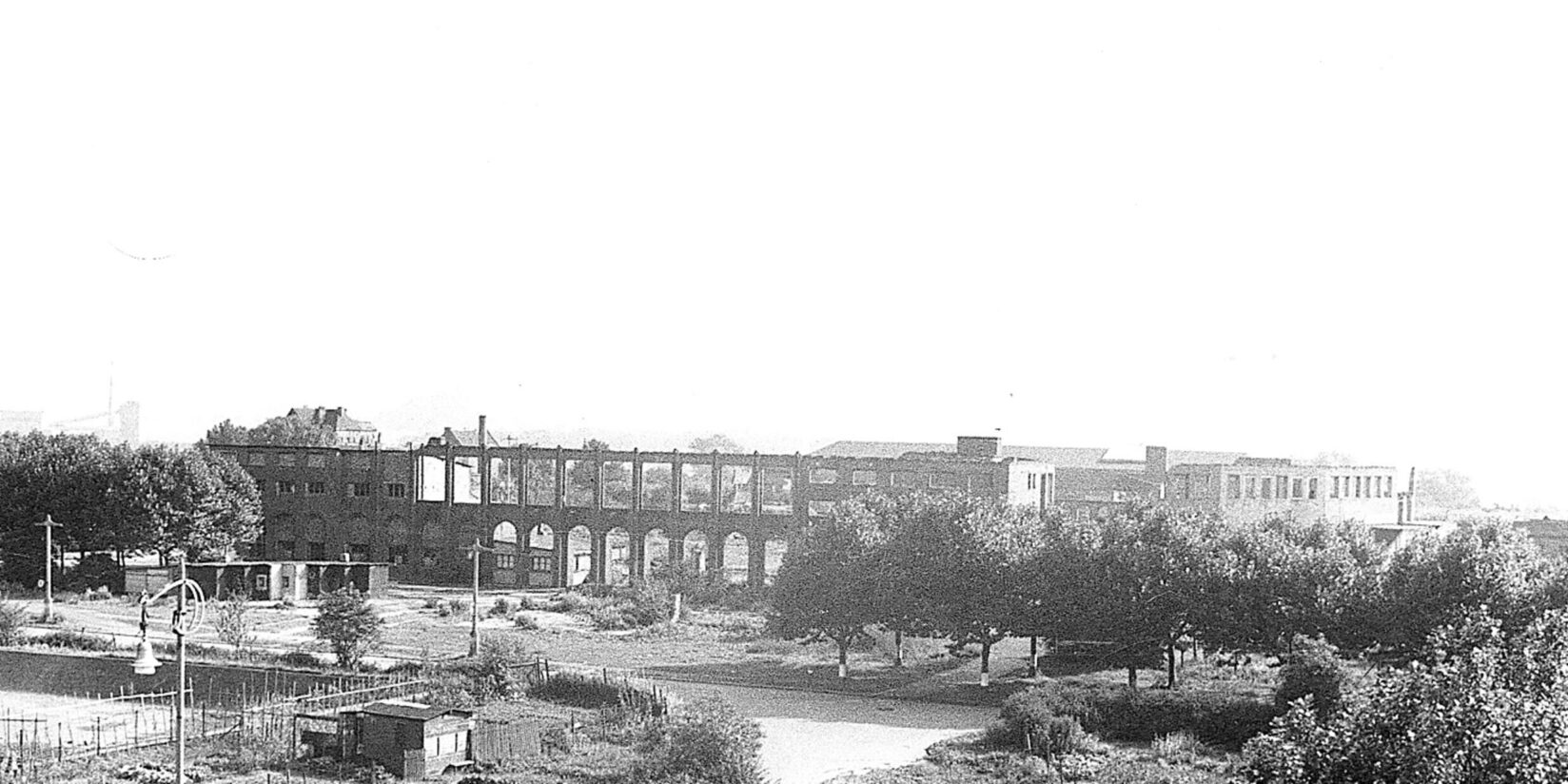 Wie die Westfalenhalle im Krieg zerstört wurde